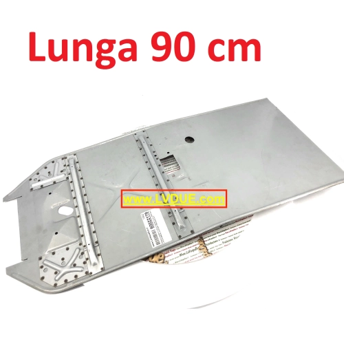 Marchepied complet en tôle de 90 cm de long avec renforts pour VESPA 50 NLR SPECIAL ELESTART 90 125 PRIMAVERA ET3