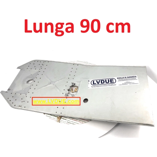 Marchepied complet en tôle de 90 cm de long avec renforts pour VESPA 50 NLR SPECIAL ELESTART 90 125 PRIMAVERA ET3