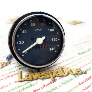 Chrom-Tachometer für VESPA 50 125 PK S SS-Skala 140 km/h mit Dichtung ro 179151 178864 196894 196895 196905 197019
