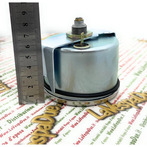 Échelle de compteur chromée graduée jusqu'à 140 km/h LVDUE VESPA PX PE première série 80 125 150 200 clé sur le guidon P150 SP 200 E ro 190523