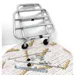 Portaequipajes delantero cromado para VESPA 80 128 150 200 PX PE LUSSO 98 MY T5 2011 ro 673717