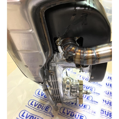 Nuevo motor completo UNI Auto para LAMBRETTA 200 DL GP SX TOURING pulido