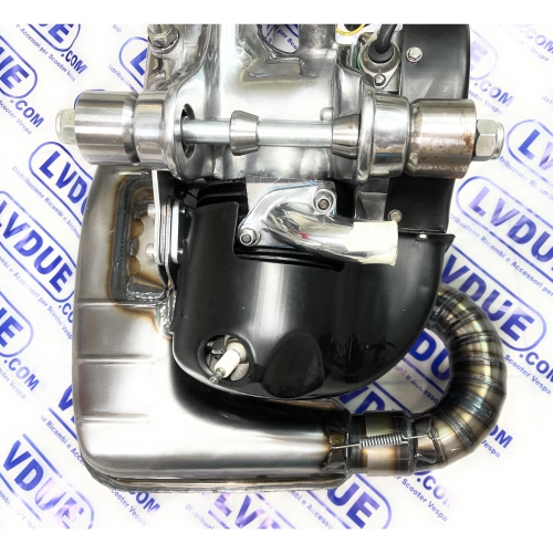 Nuevo motor completo UNI Auto para LAMBRETTA 200 DL GP SX TOURING pulido