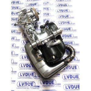 Nuevo motor completo UNI Auto para LAMBRETTA 200 DL GP SX TOURING pulido