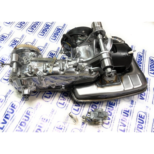 Nuevo motor completo UNI Auto para LAMBRETTA 200 DL GP SX TOURING pulido