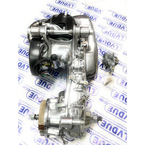 Nuevo motor completo UNI Auto para LAMBRETTA 200 DL GP SX TOURING pulido