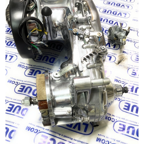 Nuevo motor completo UNI Auto para LAMBRETTA 200 DL GP SX TOURING pulido
