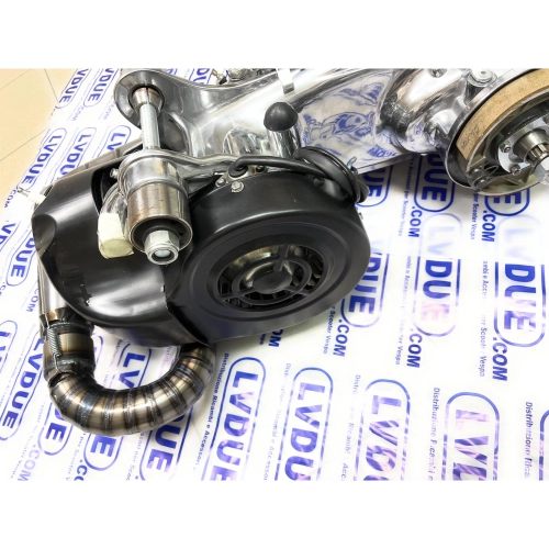 Nuevo motor completo UNI Auto para LAMBRETTA 200 DL GP SX TOURING pulido