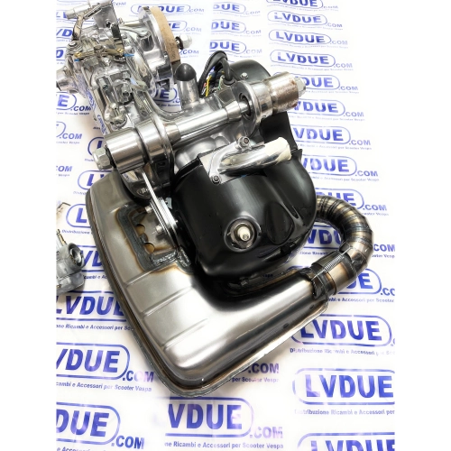Nuevo motor completo UNI Auto para LAMBRETTA 200 DL GP SX TOURING pulido