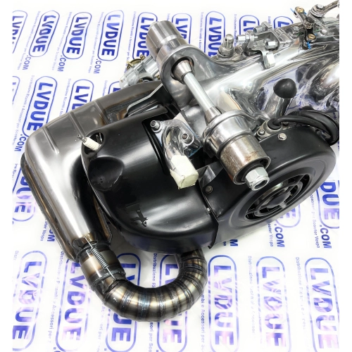 Nuevo motor completo UNI Auto para LAMBRETTA 200 DL GP SX TOURING pulido