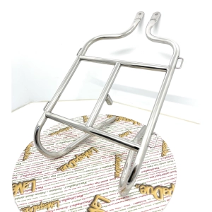 Porte-bagages arrière chromé pour Lambretta 125 150 DL GP SX 175 TV 3ème série 200 TV SX DL GP