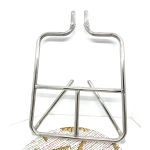 Portapacchi posteriore cromato per LAMBRETTA 125 150 LI 1° 2° serie 175 TV 1° 2° 48 x 44 cm