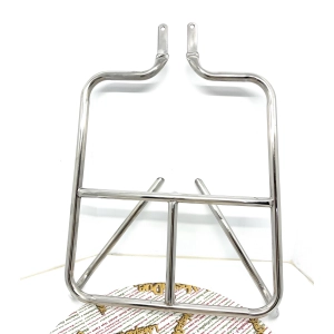 Verchromter Gepäckträger für Lambretta 125, 150 LI (1. und 2. Serie), 175 TV (1. und 2. Serie), 48 x 44 cm