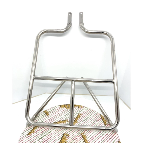 Verchromter Gepäckträger für Lambretta 125, 150 LI (1. und 2. Serie), 175 TV (1. und 2. Serie), 48 x 44 cm