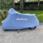 Telo coprilambretta Copri scooter LAMBRETTA AZZURRO antipolvere antigraffio dal 1946 in poi A B C D DL LI TV SX SPECIAL 50 125 150 180 200