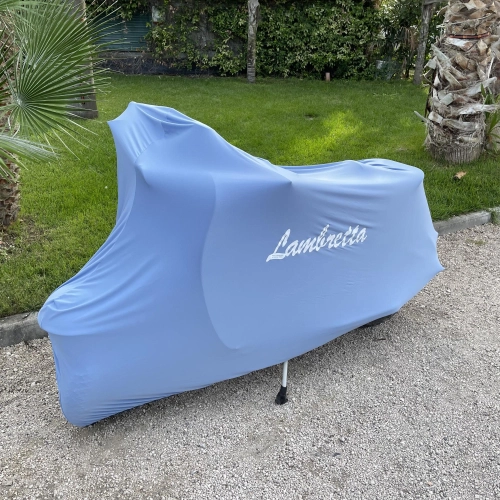 Lambretta-Abdeckung Rollerabdeckung LAMBRETTA BLAU staubdicht kratzfest ab 1946 ABCD DL LI TV SX SPECIAL 50 125 150 180 200