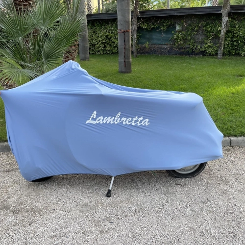 Lambretta-Abdeckung Rollerabdeckung LAMBRETTA BLAU staubdicht kratzfest ab 1946 ABCD DL LI TV SX SPECIAL 50 125 150 180 200