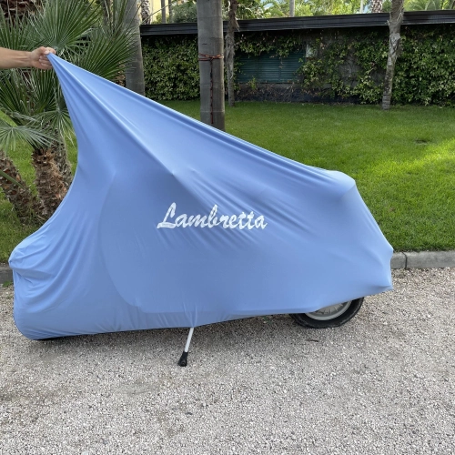 Lambretta-Abdeckung Rollerabdeckung LAMBRETTA BLAU staubdicht kratzfest ab 1946 ABCD DL LI TV SX SPECIAL 50 125 150 180 200