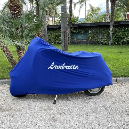 Lambretta-Abdeckung Rollerabdeckung LAMBRETTA BLAU staubdicht kratzfest ab 1946 ABCD DL LI TV SX SPECIAL 50 125 150 180 200
