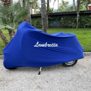 Lambretta-Abdeckung Rollerabdeckung LAMBRETTA BLAU staubdicht kratzfest ab 1946 ABCD DL LI TV SX SPECIAL 50 125 150 180 200