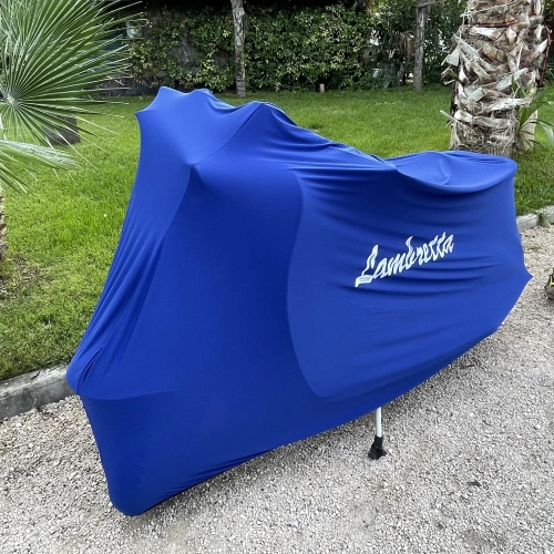 Lambretta-Abdeckung Rollerabdeckung LAMBRETTA BLAU staubdicht kratzfest ab 1946 ABCD DL LI TV SX SPECIAL 50 125 150 180 200