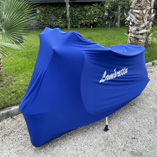 Lambretta-Abdeckung Rollerabdeckung LAMBRETTA BLAU staubdicht kratzfest ab 1946 ABCD DL LI TV SX SPECIAL 50 125 150 180 200