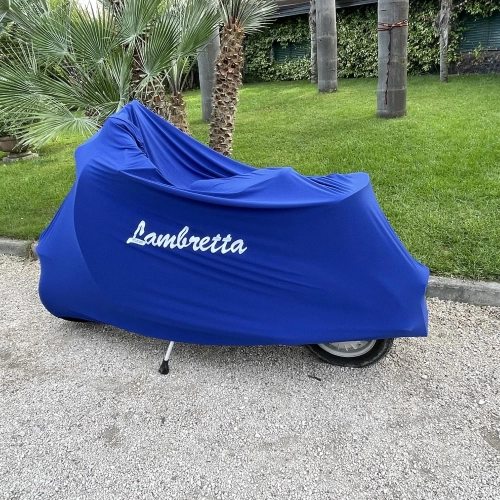 Lambretta-Abdeckung Rollerabdeckung LAMBRETTA BLAU staubdicht kratzfest ab 1946 ABCD DL LI TV SX SPECIAL 50 125 150 180 200