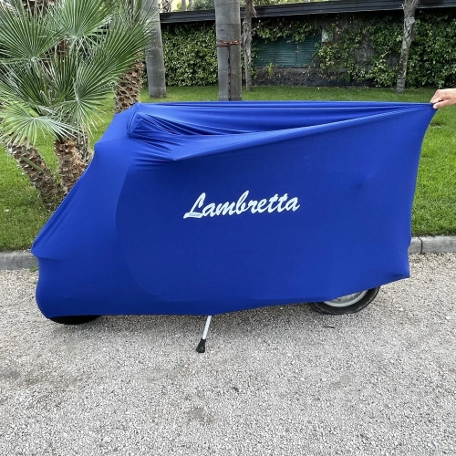 Lambretta-Abdeckung Rollerabdeckung LAMBRETTA BLAU staubdicht kratzfest ab 1946 ABCD DL LI TV SX SPECIAL 50 125 150 180 200