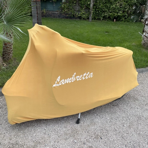 Funda para Lambretta Funda para scooter LAMBRETTA AMARILLO a prueba de polvo y arañazos desde 1946 en adelante ABCD DL LI TV SX SPECIAL 50 125 150 180 200