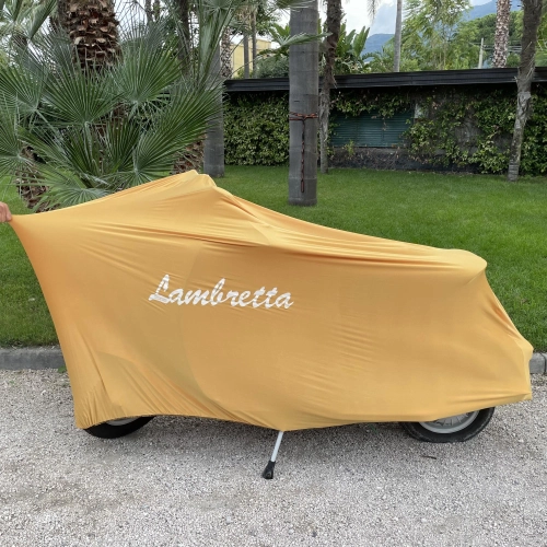 Funda para Lambretta Funda para scooter LAMBRETTA AMARILLO a prueba de polvo y arañazos desde 1946 en adelante ABCD DL LI TV SX SPECIAL 50 125 150 180 200