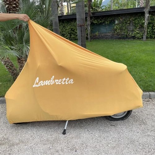 Funda para Lambretta Funda para scooter LAMBRETTA AMARILLO a prueba de polvo y arañazos desde 1946 en adelante ABCD DL LI TV SX SPECIAL 50 125 150 180 200