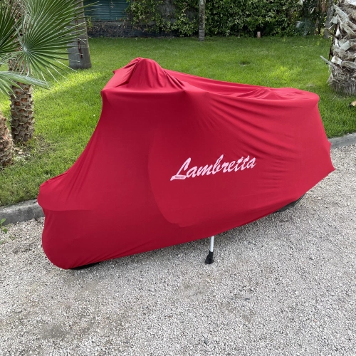 Lambretta-Abdeckung Lambretta-Rollerabdeckung ROT staubdicht kratzfest ab 1946 ABCD DL LI TV SX SPECIAL 50 125 150 180 200