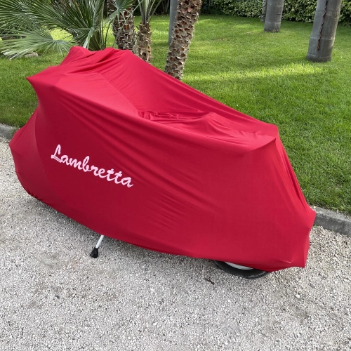 Lambretta-Abdeckung Lambretta-Rollerabdeckung ROT staubdicht kratzfest ab 1946 ABCD DL LI TV SX SPECIAL 50 125 150 180 200