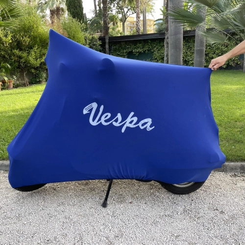 Telo coprivespa Copri scooter per VESPA BLU antipolvere antigraffio dal 1946 al 2018 N L R SPECIAL PRIMAVERA ET3 SS 1 V30 V33 VM VN VL VB VS VNA VNB VBA VBB GL GS SS SUPER SPORT SPRINT VELOCE GT R TS RALLY PK HP 50 125 150 180 200