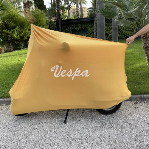 Telo coprivespa Copri scooter per VESPA GIALLO antipolvere antigraffio dal 1946 al 2018 N L R SPECIAL PRIMAVERA ET3 SS 1 V30 V33 VM VN VL VB VS VNA VNB VBA VBB GL GS SS SUPER SPORT SPRINT VELOCE GT R TS RALLY PK HP 50 125 150 180 200