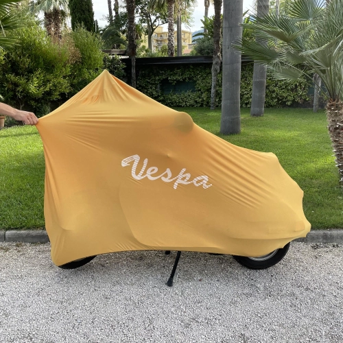 Telo coprivespa Copri scooter per VESPA GIALLO antipolvere antigraffio dal 1946 al 2018 N L R SPECIAL PRIMAVERA ET3 SS 1 V30 V33 VM VN VL VB VS VNA VNB VBA VBB GL GS SS SUPER SPORT SPRINT VELOCE GT R TS RALLY PK HP 50 125 150 180 200