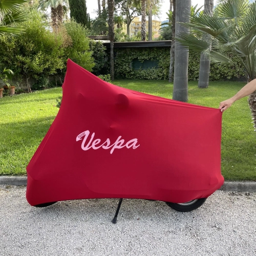 Telo coprivespa Copri scooter per VESPA ROSSO antipolvere antigraffio dal 1946 al 2018 N L R SPECIAL PRIMAVERA ET3 SS 1 V30 V33 VM VN VL VB VS VNA VNB VBA VBB GL GS SS SUPER SPORT SPRINT VELOCE GT R TS RALLY PK HP 50 125 150 180 200