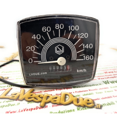 Échelle de compteur de vitesse LVDUE 160 km/h pour VESPA SPECIAL 50 125 ELESTART ro 123424