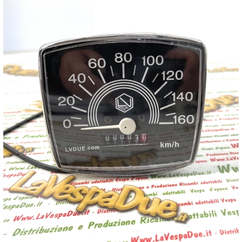 Échelle de compteur de vitesse LVDUE 160 km/h pour VESPA SPECIAL 50 125 ELESTART ro 123424