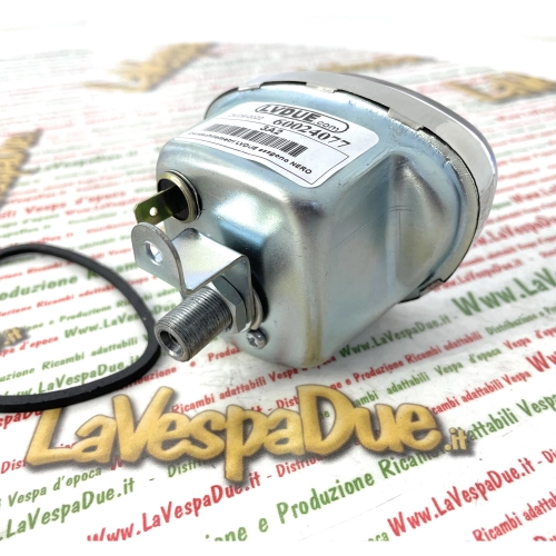 Compteur de vitesse LVDUE Hexagone NOIR Échelle 160 km/h VESPA TS GTR RALLY PRIMAVERA ET3