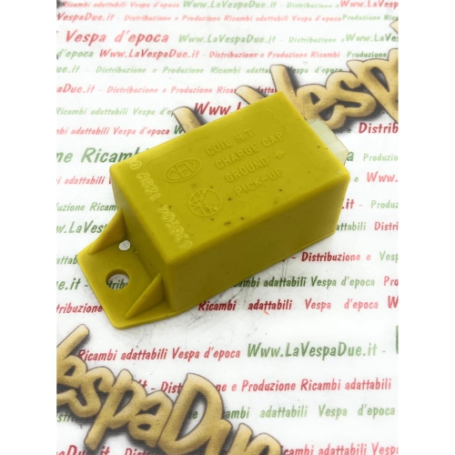 Bobina AT centralina CEV 636504 per AGRATE GARELLI BENELLI MINARELLI MORINI PICK UP blocchetto a 6 vie molex esterna alta tensione applicazioni varie fondo di magazzino