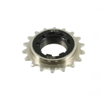 Ruota Libera Z 18 denti 18T 1/2' x 1/8' cromata per Ruota Posteriore per Piaggio SI FL2 MIX CIAO MIX TEEN EURO 1 2 TRE BRAVO ERRE2 GRILLO r.o. 103631