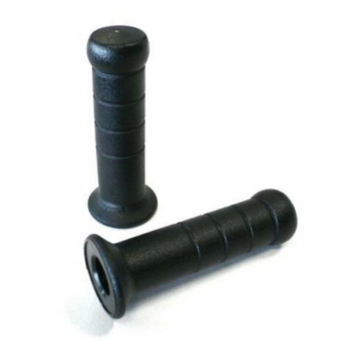 Pair of black handlebar grips for PIAGGIO GRILLO