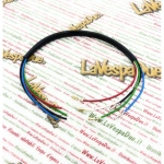 Kit de cables para la restauración del estator del volante del sistema eléctrico de la VESPA PX 80 125 150 200 E ARCOBALENO con arranque a pedal.