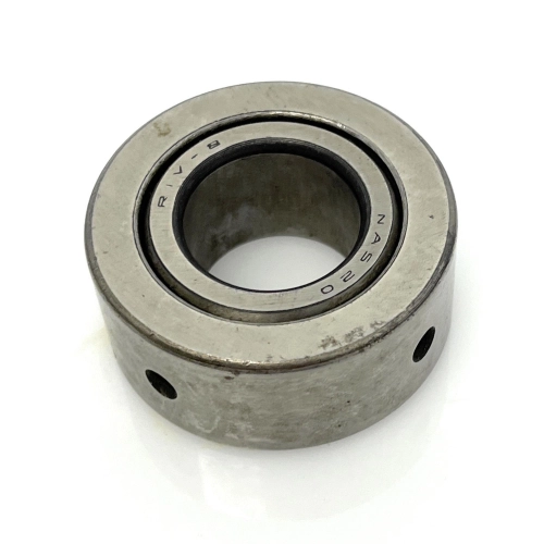 Roller bearing RIV NAS 20 NA1020 ch.38 gearbox shaft right side mm 20 X 42 X 18 VESPA 150 GS ro 020386 external wheel warehouse stock made in Italy