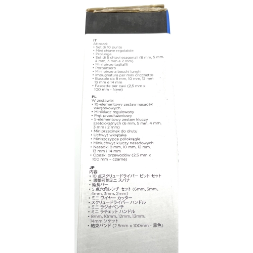 27-Piece Premium Tool Kit for Vespa, Lambretta, Honda, Ducati, MV