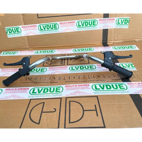 Complete handlebar, grips and levers for Piaggio Bravo 212892