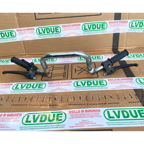 Complete handlebar, grips and levers for Piaggio Bravo 212892