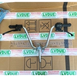 Manubrio completo di manopole e leve Piaggio Grillo 255500