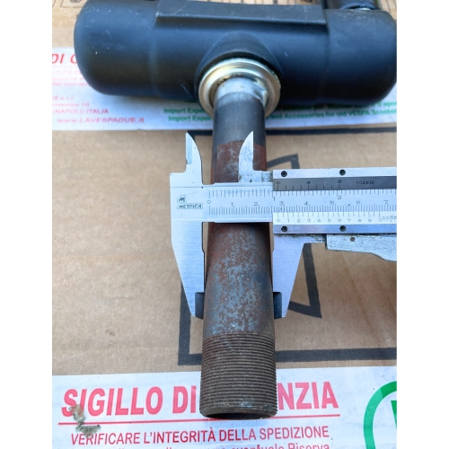 Horquilla original Piaggio SI NOS completa, número de pieza 272085, tubo de dirección.